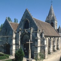 L'église vue du sud-ouest (1994)