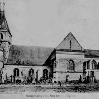 L'église avant la Guerre 1914-1918