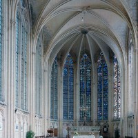 L'intérieur de la chapelle de la Vierge vu vers l'est (2003)