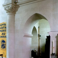 Arcade de communication entre le choeur et la chapelle nord (2006)
