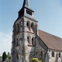 Le clocher-porche vu du sud-ouest (2006)