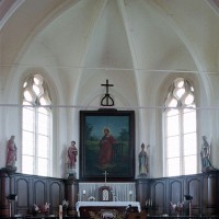 L'abside vue vers l'est (2004)