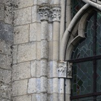 Détails de la fenêtre ouest de la nef (2016)