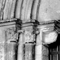 Les chapiteaux du piédroit de gauche du portail ouest (1994)