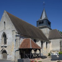 L'église vue du sud-ouest (2016)