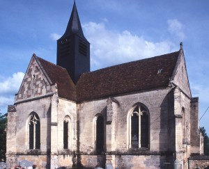 L'église vue du nord-ouest (1997)