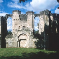 Le bras sud du transept vu du sud (1995)