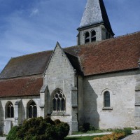 L'église vue du sud-est (2008)