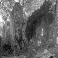 Les ruines du choeur vue du nord-ouest (1999)