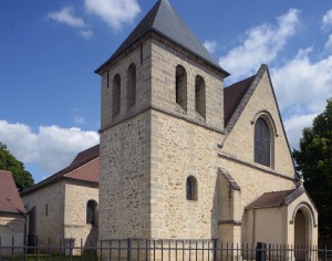 L'église vue du sud  (2015)