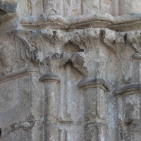 Chapiteaux des piédroits de droite du portail nord (2016)