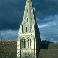 Le clocher vu du sud (1970)
