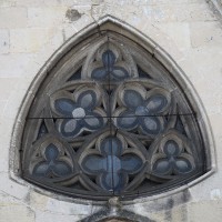 La fenêtre surmontant le portail nord (2016)