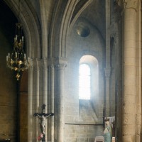 Vue partielle du transept et du choeur vers le nord-est (1995)