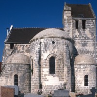 L'église vue de l'est (1995)