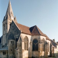 Vue partielle de l'église depuis le sud-est (2002)