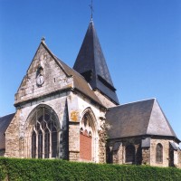 L'église vue du sud-est (2005)