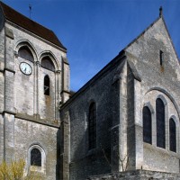 L'église vue du sud-est (1995)