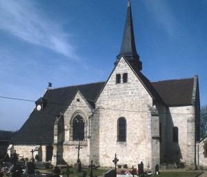 L'église vue du sud-est (1994)