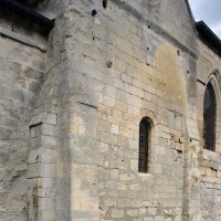 Le bras sud du transept du 12ème siècle vu du sud-ouest (2015)