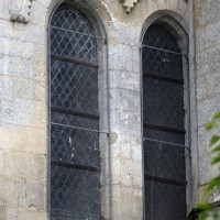Fenêtre de l'abside de la chapelle sud (2017)