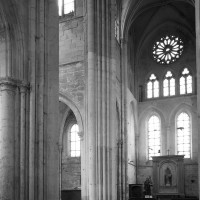 Le transept vu vers le sud-est