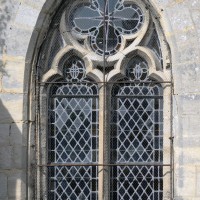 Fenêtre du mur ouest de la chapelle sud (2017)