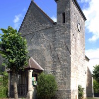 L'église vue du sud-ouest (2019)