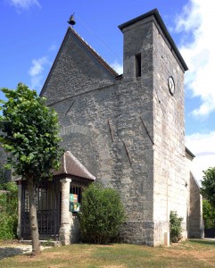 L'église vue du sud-ouest (2019)