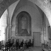 Le mur sud de la première travée vu vers le sud (2000)