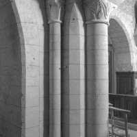 Retombée de la voûte à la jonction des première et deuxième travées (2000)