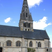 Vue partielle de l'église depuis le sud (2019)