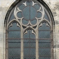 Fenêtre du bas-côté sud de la nef (2017)
