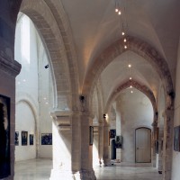 Le bas-côté nord de la nef vu vers l'ouest (2000)