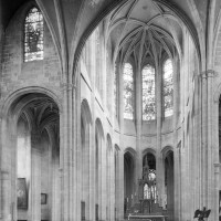 Le transept et le choeur vus vers le nord-est (1979)