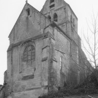 Le choeur et le clocher vus du nord-est (1979)