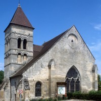 L'église vue du sud-est (1996)