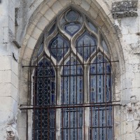 Fenêtre du 16ème siècle au faux croisillon nord (2016)