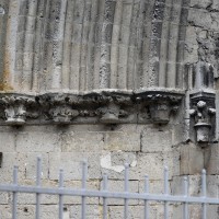 Les chapiteaux des piédroits de gauche du portail sud (2016)