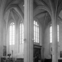Le choeur et l'abside vus vers le sud-est (1994)