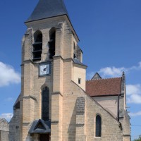 L'église vue du sud-ouest (2017)