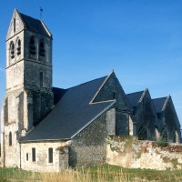 L'église vue du nord-est (1995)