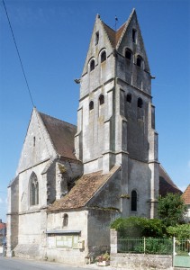 L'église vue du nord-est (1994)