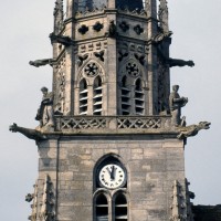 Les parties hautes du clocher vues du sud (1997)