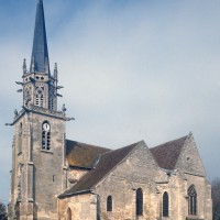 L'église vue du sud-ouest (1997)