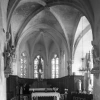 La croisée du transept et le choeur vus vers le sud-est (1997)