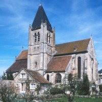 L'église vue du sud-est (1995)