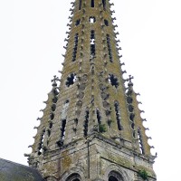 Le clocher et la flèche vus du nord-est (2016)