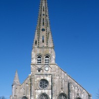 L'église vue de l'ouest (1995)