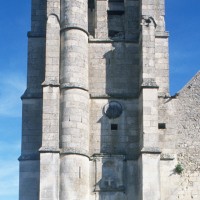 Le clocher vu de l'ouest (2016)